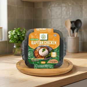 หม้อไฟไก่ฮาลาล แคปิตัน แบบกึ่งสำเร็จรูปพร้อมรับประทานสำหรับผู้ใหญ่ รสเผ็ดหวาน ข้าวสวยปรุงสำเร็จ แช่แข็งแบบแห้ง - Product Image 2