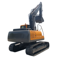 Excavatrice sur chenilles robuste de 18 tonnes pour travaux de fondation, moteur EPA, livraison gratuite, vente pour usage agricole