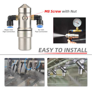 Nueva línea de producción de cartón Fogjet papel Kraft corrugado humidificación Impresión textil <span class=keywords><strong>atomizador</strong></span> aumenta la humedad - Product Image 6