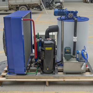 Máquina de Hielo en Escamas de Alta Eficiencia de 1.5T para Refrigeración Industrial, Máquina de Hielo en Escamas de Gran Capacidad para Uso Industrial - Product Image 4