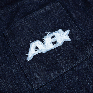 Pantalon en denim brut japonais vintage de haute qualité personnalisé TOPSHOW, jean ample pour homme - Product Image 5