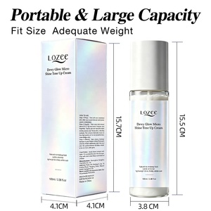 <span class=keywords><strong>Crème</strong></span> <span class=keywords><strong>Teintée</strong></span> Multi-Effets LOZEE Dewy Glow Micro Shine, Hydratant Tonifiant Léger <span class=keywords><strong>Non</strong></span> <span class=keywords><strong>Comédogène</strong></span>, Base Quotidienne pour la Peau Sans Obstruction - Product Image 6