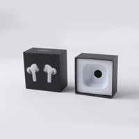 Boîtes cadeaux de conception gratuite OEM d'usine 2 pièces en carton imprimé avec couvercles mallette de rangement portable écouteurs ipods boîte d'emballage en papier