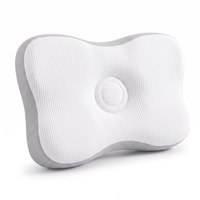 Oreiller Contour Rafraîchissant, Alternative à l'Oreiller Classique avec Coussinets Ergonomiques pour la Nuque et Côtés en Maille 3D Respirante, Personnalisation OEM