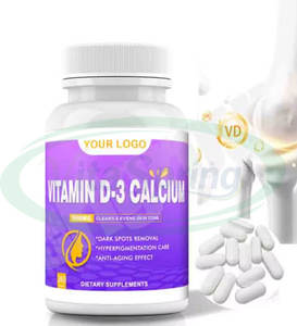 ASAP OEM Cápsulas de calcio para alimentos saludables 1000mg Vitamina D3 Cápsulas blandas de calcio Softgel Cápsulas - Product Image 2