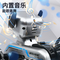 Haute vitesse télécommande électronique chien de compagnie huit roues Rc contrôlé électronique intelligent Robot chien Intelligent Ai jouet éducatif