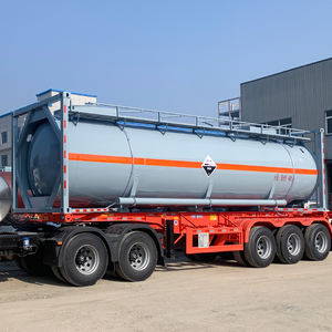 Dongfu Logistics Conteneur-citerne de marchandises corrosives de 30 pieds, neuf état, certifié BV, tailles 20GP 40HC, matériaux corten en acier - Product Image 6