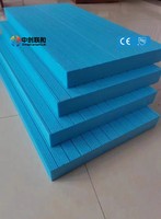 Panneau isolant en mousse extrudée XPS certifié ISO CE bleu 1200*600mm, épaisseur 50mm, 250kPa+, panneau isolant XPS de qualité B1 disponible
