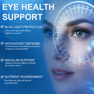 Gotas para la Salud Ocular para Adultos OEM ODM, Líquido Natural con Protección Contra la Luz Azul, Antioxidante, Defensa Macular, Nutrientes - Product Image 4