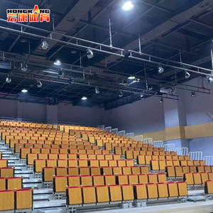 เก้าอี้อัฒจันทร์พับเก็บได้แบบยืดหดได้สำหรับใช้ในร่ม ปี 2025 ขายดี ผลิตจากอะลูมิเนียม/เหล็กและพลาสติก ใช้ระบบขับเคลื่อนด้วยมือ/ไฟฟ้า - Product Image 5