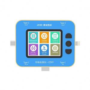 Tester di Ricarica JCID CD01 2.4 Pollici, Voltmetro Digitale PD, Misuratore di Corrente, Supporto Type_C/USB3.0, Monitoraggio in Tempo Reale della Ricarica Rapida - Product Image 1