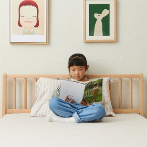 JIAMUJIA modern student children house bambino ragazzi ragazze mobili camera da letto struttura in legno massello letti per bambini - Product Image 6