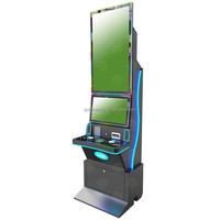 Kabinet Game Arcade Vertikal Terlaris 43''+23.8'' Tombol Tekan Akseptor Uang Logam Ruang Angkasa Mesin Permainan Keterampilan Aurora