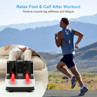 Masseur électrique Shiatsu à compression d'air et chaleur pour les pieds et les jambes, fournisseur ZHENGQI