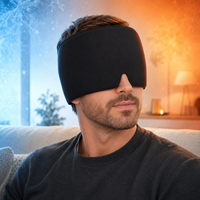 Vente directe d'usine : Bonnet de soulagement de la migraine, bonnet apaisant pour les maux de tête, compresse chaude et froide réutilisable en gel, idéal comme cadeau d'anniversaire pour maman