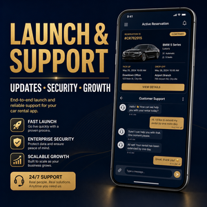 พัฒนาแอปจองรถเช่าขั้นสูงสำหรับ IOS และ Android พร้อมข้อมูลสถานะ<span class=keywords><strong>รถ</strong></span>และสัญญาดิจิทัล LionCreate - Product Image 6