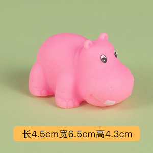 Fabricante gran oferta Animal baño goma pato juguete para niños plástico bebé agua jugar Squeeze sonido Animal calle puesto estilo - Product Image 6