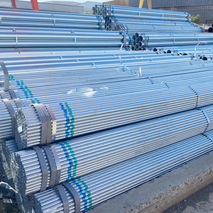 Galvanizli çelik yuvarlak boru galvanizli kare çelik boru gölgelik çadır kullanılan sokak aydınlatma direkleri düşük fiyat sıcak daldırma Gi boru - Product Image 2