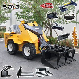 Ce EPA 300kg 350kg kết thúc trước nhỏ gọn skidsteer Telescopic DIESEL Mini Skid chỉ đạo Bộ nạp - Product Image 1
