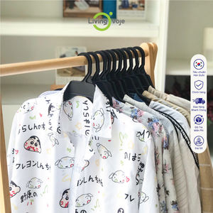 Perchas de Plástico PP de Alta Calidad, Flexibles, de un Solo Nivel, Diseño Infantil, Ecológicas, Duraderas, Ahorradoras de Espacio, para Tiendas de Ropa - Product Image 6