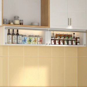 Étagère de rangement pour épices alimentaires personnalisable, facile à nettoyer, <span class=keywords><strong>petit</strong></span> placard mural pour la cuisine à domicile - Product Image 2