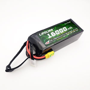 แบตเตอรี่ FPV 16000mAh 22.2V แรงดันสูง22.8V 6S 8S 12S 14s 16000mah XT90-S Lipo สำหรับการฉีดพ่นโดรน - Product Image 4