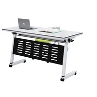 Bureau d'étude pliable multifonctionnel moderne en bois, style nouveau, pour l'école, le bureau, les meubles de bureau