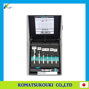 Kit de perçage et taraudage 10 pièces ESCO-EA829BE (tailles M3-M6) le plus vendu et fiable pour outils électriques (taraud avec guide) à prix abordable - Product Image 5