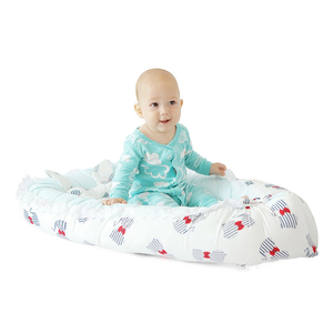 Couleur personnalisée 100% coton <span class=keywords><strong>béb</strong></span>é <span class=keywords><strong>transat</strong></span> couffin pour <span class=keywords><strong>béb</strong></span>é nouveau-né - Product Image 2