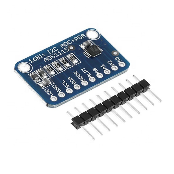 ADS1115 16 Bit 16 Byte 4 Channel I2C IIC Analog-to-Digital Converter with Programmable Gain Amplifier High Precision