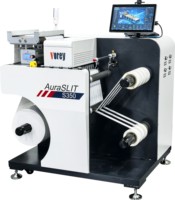 Machine de découpe automatique VOREY AuraCut S350, 10-15 couteaux, positionnement automatique des couteaux, 200 m/min, configuration rapide en 10 secondes, PDF/PLT, multi-tension