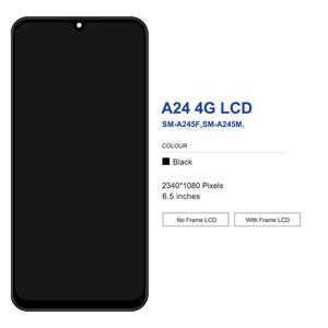 Écrans LCD OLED de haute qualité 6,5'' pour téléphone mobile <span class=keywords><strong>Samsung</strong></span> A24 4G A245 A245M, écran tactile et numériseur avec cadre. - Product Image 2