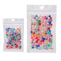 Perles décoratives circulaires non percées de 3/4 mm, effet nacré, pour loisirs créatifs, accessoires de maquillage, porte-stylos, remplissage, nail art