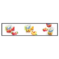 Écran publicitaire tactile LCD ultra large de nouvelle conception pour les supermarchés, les bars, utilisation en intérieur, garantie 1 an