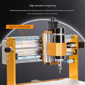 Fresadora de Escritorio de 500W con Láser de 5.5w 10w para Madera, MDF, Acrílico, Máquina de Grabado <span class=keywords><strong>CNC3018</strong></span> PRO MAX, Máquina de Marcado Láser CNC - Product Image 3