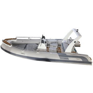 Yate de Lujo de Fibra de Vidrio de 17 pies (5.2 m) con Garantía de Calidad, para Carreras, Popular, de Alta Velocidad, con Motor, Pequeños Motores, Barco de Pesca de Aluminio - Product Image 2