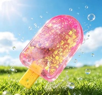 Bestseller Sommer Aurora Eis am Stiel, Maltose-Stressbälle, Quetschspielzeug, Weicher Thermoplastischer Gummi