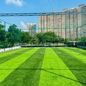 JS calcio tappeto erboso sintetico linea bianca erba artificiale tappeti per il campo dello stadio di calcio - Product Image 2