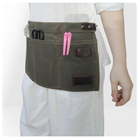Tablier simple et élégant en toile cirée, résistant aux taches, pour restaurants, hôtels, cuisines, usage domestique et professionnel (entretien ménager)