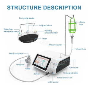 20:1 Precio de fábrica Dental Lmplant Motor Fibra óptica Led Control de luz Ángulo Dental Lmplant System - Product Image 3