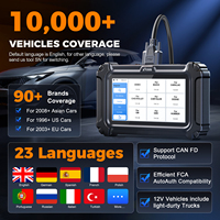 Lector de Códigos de Diagnóstico Automotriz D6, Escáner OBD2 de 12V con Pantalla Táctil de 5.45 Pulgadas y Actualizaciones Gratuitas de por Vida
