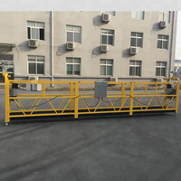 Plateforme suspendue électrique Zlp630 800 pour travaux en hauteur, gondole suspendue par câble, berceau de levage pour peinture, construction moderne