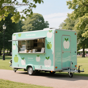 OEM Customized Stainless Steel Truck Food coffee Cart Mobile Bar Vintage Fast - Product Image 1