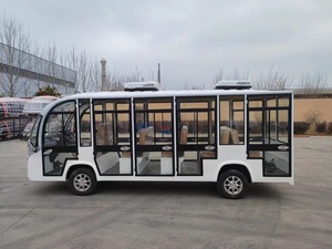 Autobús Turístico Eléctrico Solar/Batería Florescence de 17 Plazas, Transporte Cerrado para Turismo, Hospitales, Zoológicos y Recorridos Nocturnos - Product Image 4