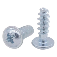 Vis autotaraudeuses à tête cylindrique Torx en acier inoxydable 304 classe 10.9 avec collerette et pointe plate pour plastique K2.5 K3 K4 K5 K6