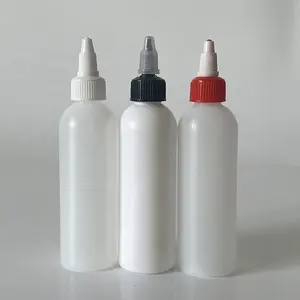 最受欢迎的溶剂油塑料瓶油漆油墨挤压瓶，带扭转顶盖尖端涂抹器