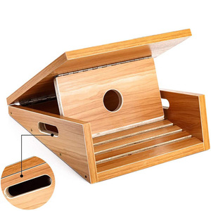 Tabla de estiramiento para rehabilitación, tabla inclinada para estar de pie, estirador de pantorrillas, estirador de piernas profesional de madera, ángulo ajustable - Product Image 1