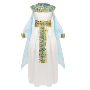 <span class=keywords><strong>Disfraz</strong></span> <span class=keywords><strong>de</strong></span> Halloween <span class=keywords><strong>de</strong></span> la Princesa <span class=keywords><strong>Cleopatra</strong></span> del Antiguo Egipto para Niñas, Ropa <span class=keywords><strong>de</strong></span> Cosplay <span class=keywords><strong>Infantil</strong></span> <span class=keywords><strong>de</strong></span> Poliéster, Marca XJ - Product Image 4