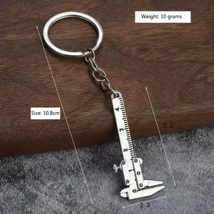 Handige Mini Vernier Remklauw Carabiner Sleutelhanger Zinklegering Hanger <span class=keywords><strong>Offset</strong></span> Uv Printing Mode Lichtgewicht Ontwerp Voor - Product Image 5