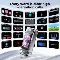 MINISO MS116 AI Translation 6.0 Headset TWS Nirkabel Layar LED Peredam Kebisingan Cerdas Stereo Semi-In-Ear